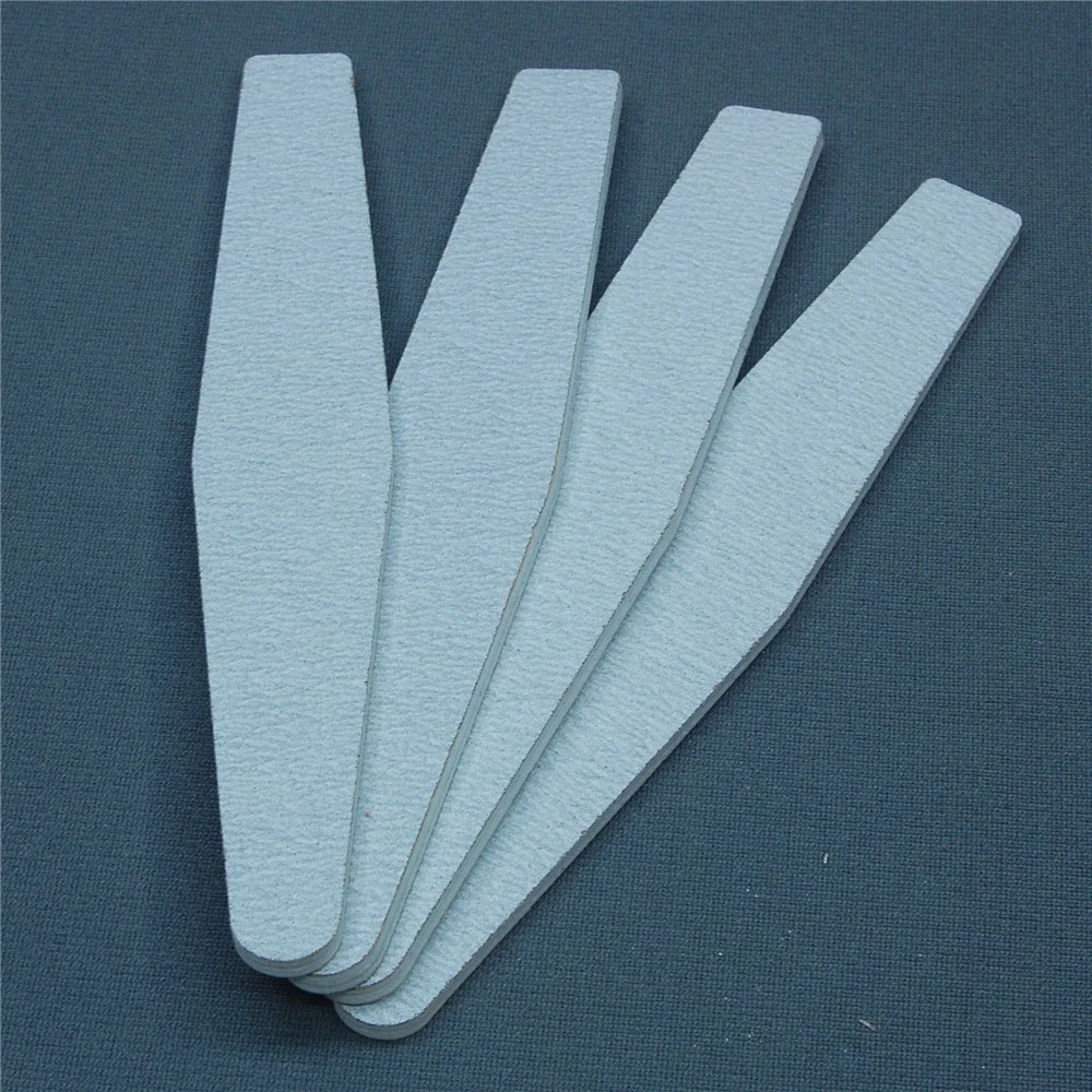 
JAPANESE ZEBRA NAIL FILE /GRAY TRIANGLE NAIL FILE ZEBRA 100 100 / PROFESSIONAL / SALON / PERSONAL / OEM 