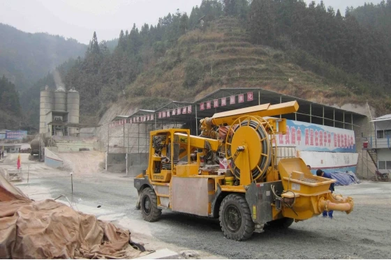 New VOSTOSUN 9-25m3/h concrete Shotcrete Robot KC3017 price