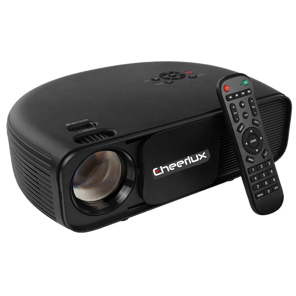 Cheerlux CL760 3600 люменов светодиодный портативный проектор обновление Full HD 1080p домашний кинотеатр