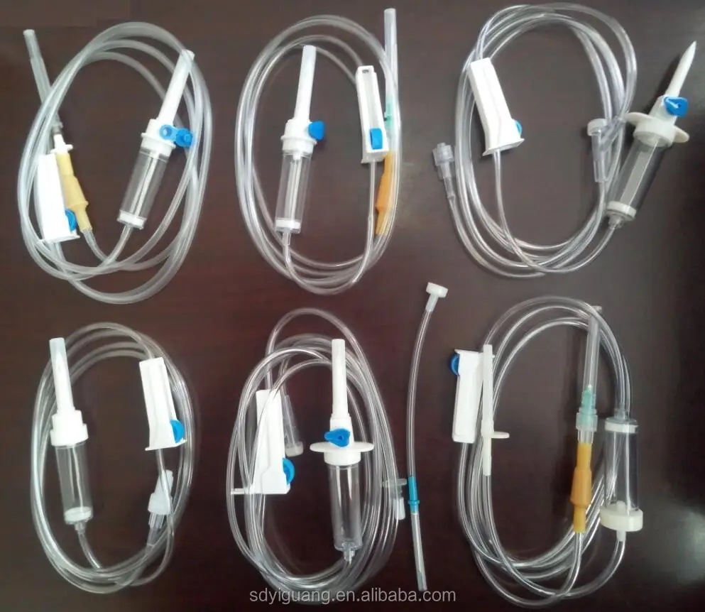 
iv infusion set iv administration set iv giving set saline solution giving 