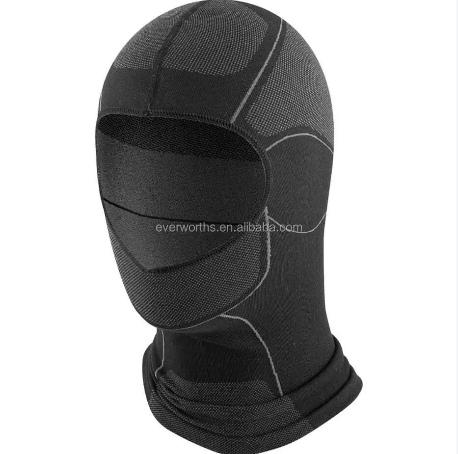 Lightweight Santoni knit seamless balaclava mask