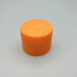 24mm 28mm plastic normal screw cap with PE liner plastic bottle cap with ribbed