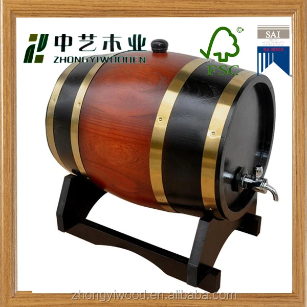 
stainless steel inner liner wooden wine barrels for beer Whiskey liquor 