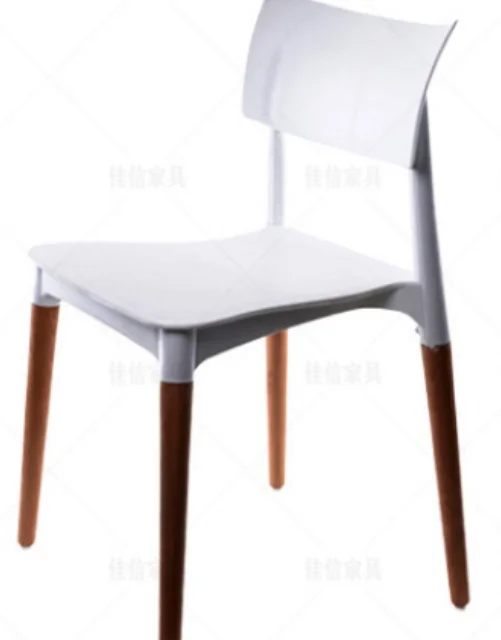 Современные красоты спинка pp пластиковые кафе стул с бук ноги