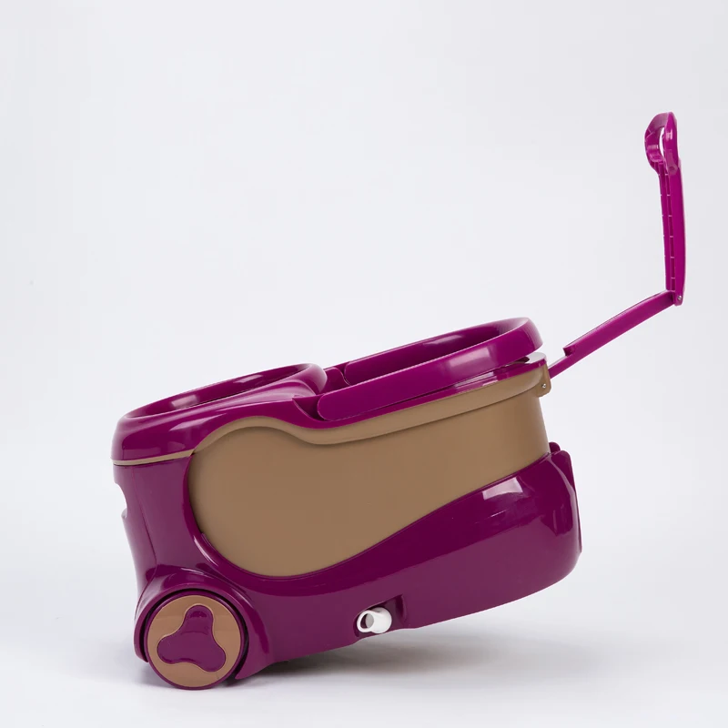 magic sticker  cleaning  360 spinning   mop  with adjustable  handle