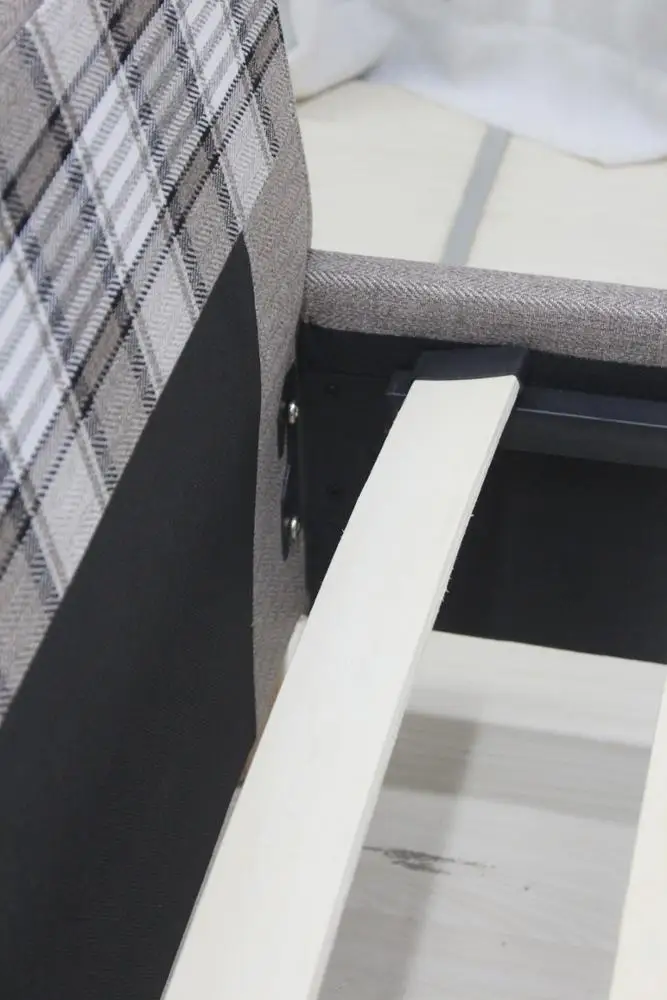 
Wholesale Modern USB Speaker Soft Wooden Bed Frame Double Murphy Bed 