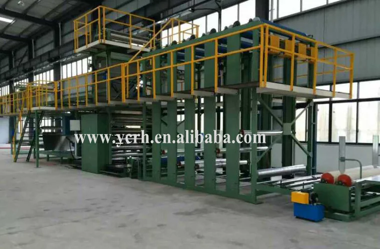 Double Burners Sponge Flame Laminating Machine