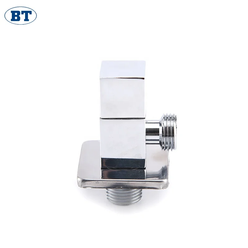 
BT3024 Best seller chrome plated 3 way brass angle valve 