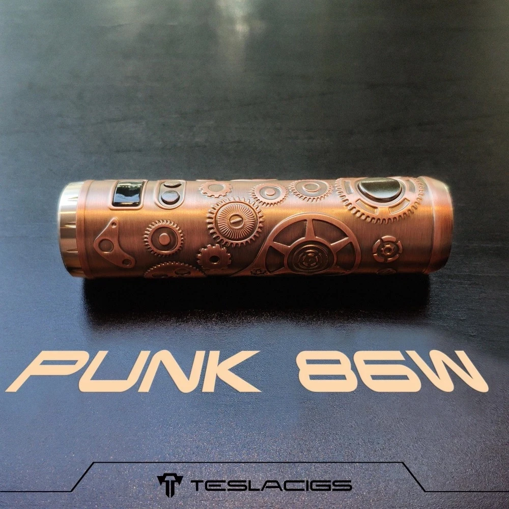
Electronic Cigarette Vape Tesla Punk 86W Vape Box Mod tesla punk 85w stick mod with display for sale 