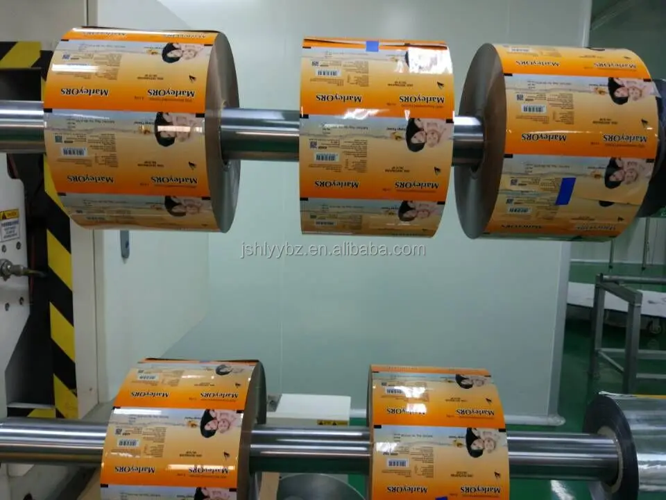 food packaging thermal sealing sachets film roll laminated aluminum foil