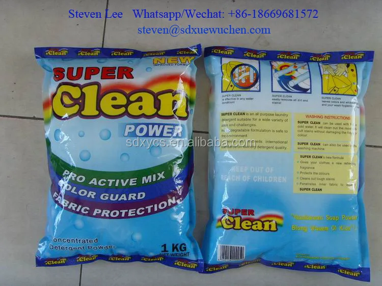 OEM Name of Soap and Detergent Washing Powder Fresh Smell with high quality