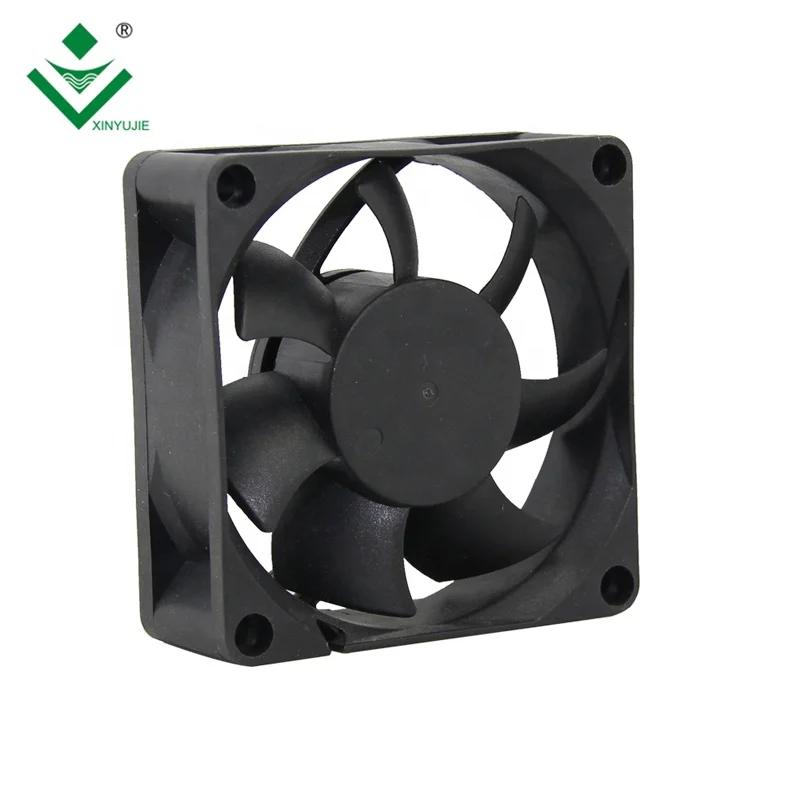 XJ7025H 70mm horizontal air flow 3 volt small fan with terminal