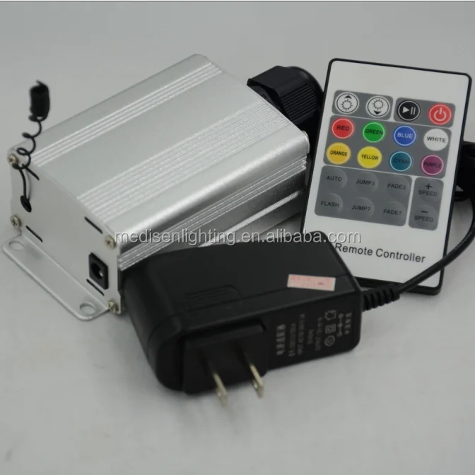 5w Diy led RGB PMMA optical fiber car roof top ceiling star light for car decoration