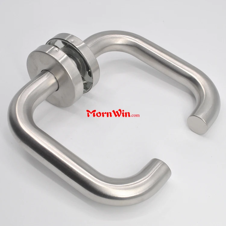 China Manufacturer Germany hot sale stainless steel 304 door handle for wooden door