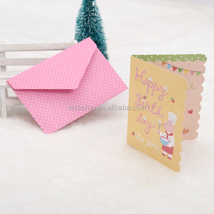 Customized Creative Cartoon Invitation Card Birthday, Birthday Greeting Card, baby greeting card