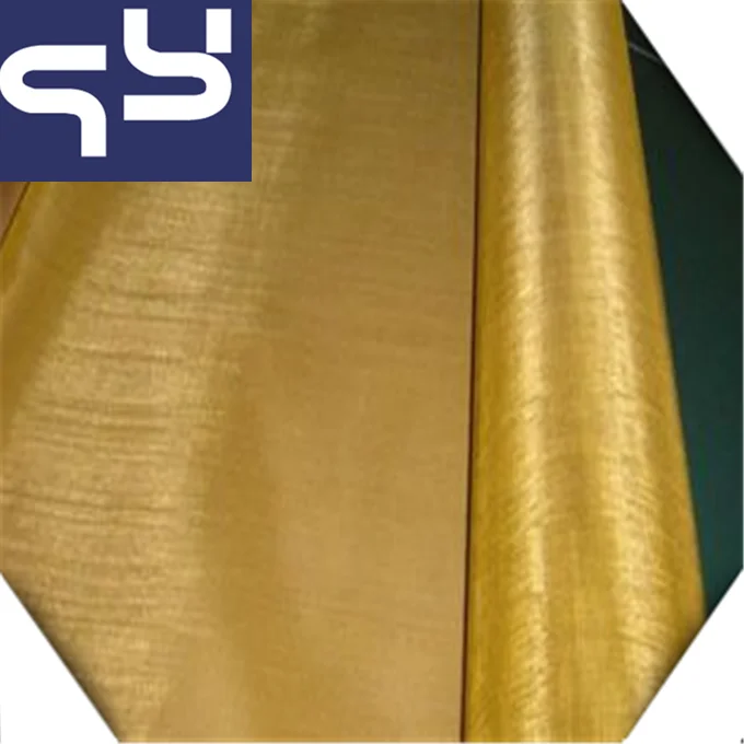 Faraday cage shielding copper screen mesh copper infused fabric wire mesh