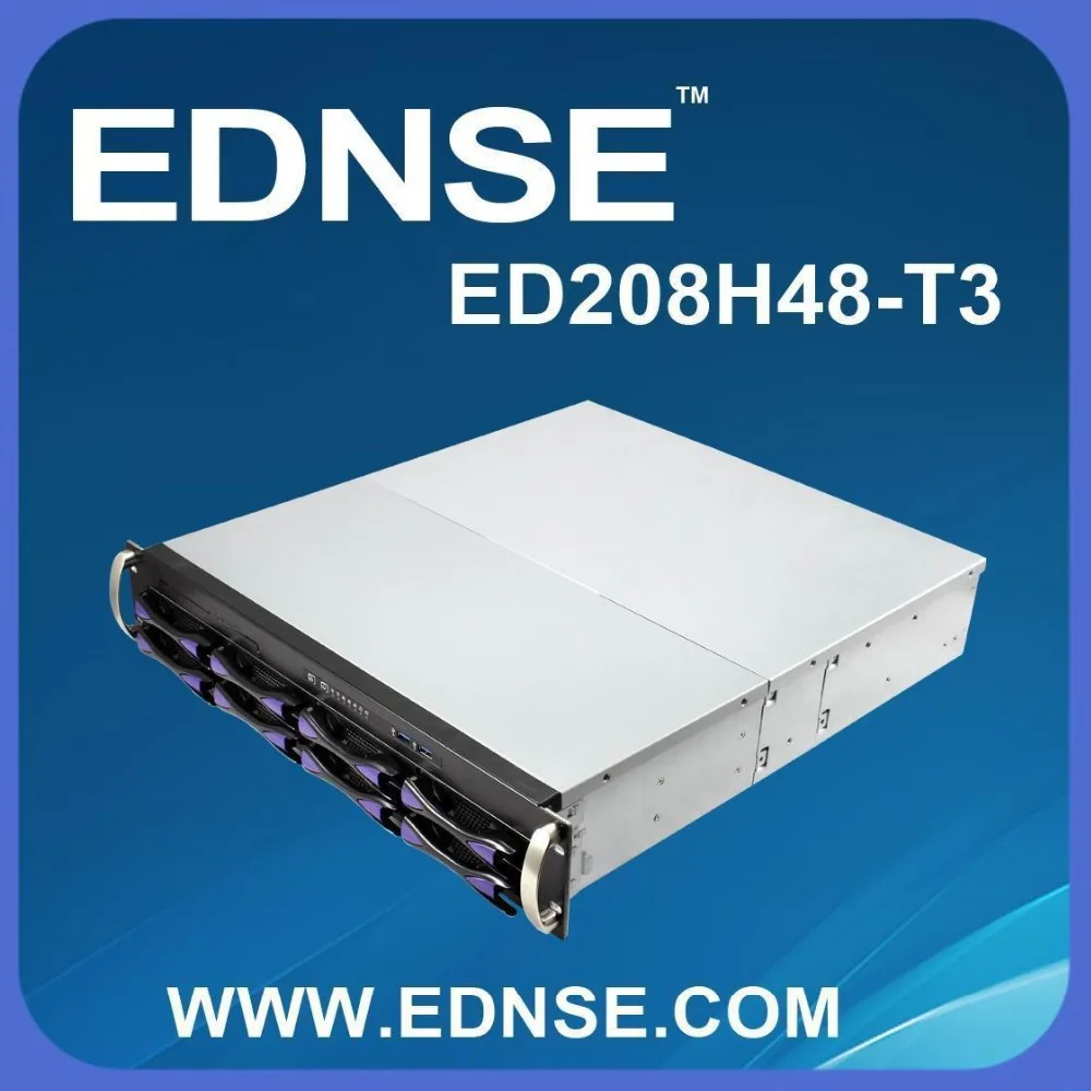 Ed208h48 SATA 8 отсеков для жестких дисков 2U сервер чехол