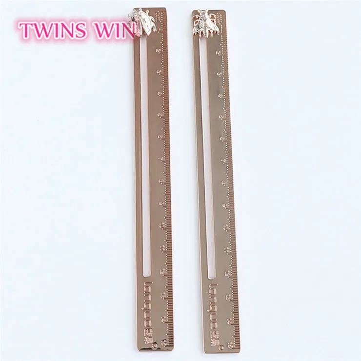 Новое поступление 2018 Необычные канцелярские принадлежности креативная мультяшная линейка в виде насекомых 15 см металлическая измерительная картина