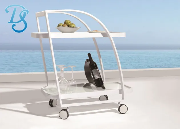 
Outdoor Garden Restaurant Dining White trolley 