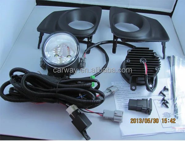 LED fog light for TOYOTA COROLLA ALTIS 2011 to 2013 body kit daytime running light