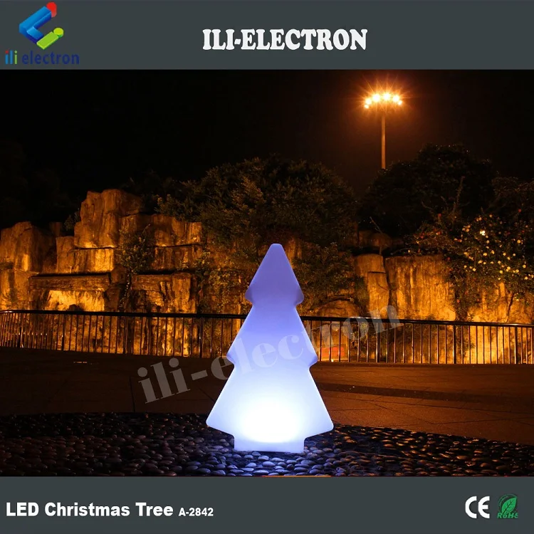 plastic led christmas tree