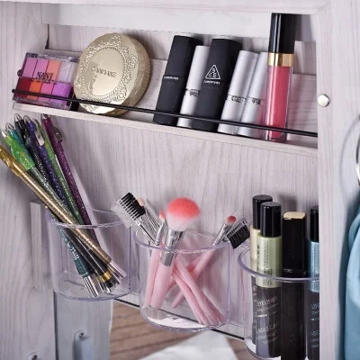 Christmas best gift wholesale revolving shaft cosmetics jewelry cabinets dressing lockers full length led body mirror cabinet