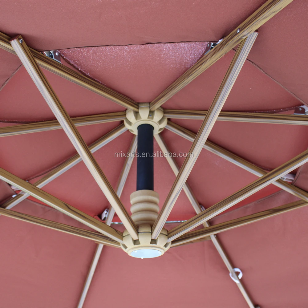 
luxury hanging sun garden parasol 