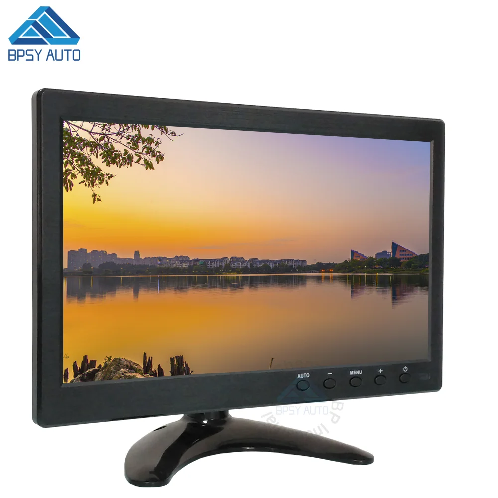 
10 Inch TFT LED CCTV Monitor with AV HDMIED BNC VGA Input for PC CCTV Home Security 