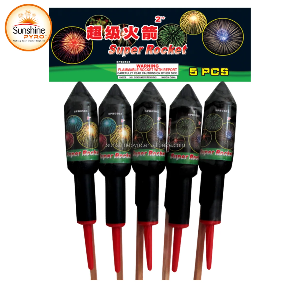 Liuyang Five Star Export  Thunder Rocket Assortment Firework