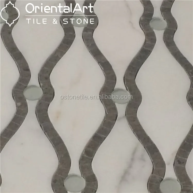 Glass marble cutting mosaic tile