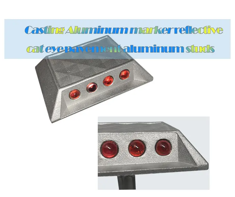 Оборудование для безопасности дороги, отражающая дорожная шпилька кошачий глаз/Оборудование для дорожных знаков