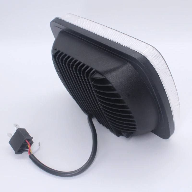 Auto Parts Offroad 5x7' Square Sealed Beam 45W Led Headlight With DRL for Truck