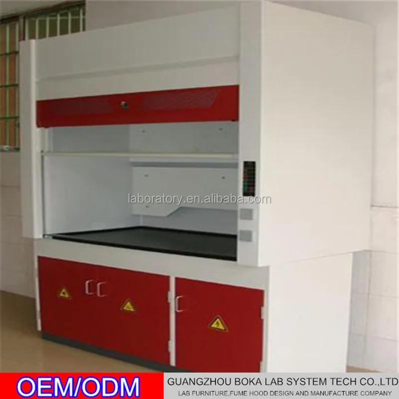 Лабораторная система вентиляции, полностью стальная дымовая камера, вытяжной капот в китае