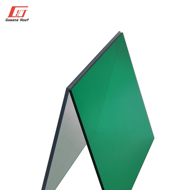 light autism acrylic uv transparent plastic sheet carport noise PC solid panels barrier soundproof polycarbonate sheet