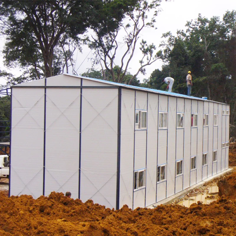 Easy Installation High Strength Modular Prefabricated House Building Labor Camps