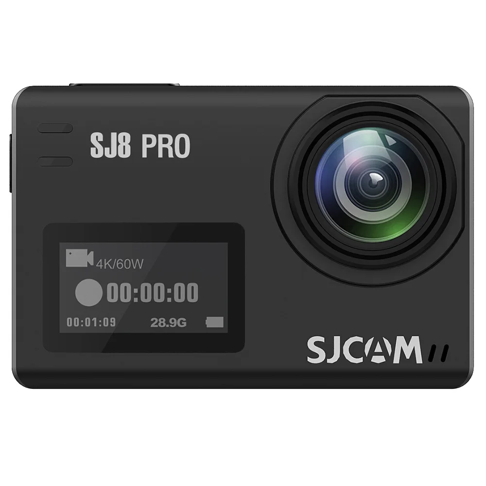 Экшн-камера SJ8 PRO, 4K/60FPS, Wi-Fi, сенсорный экран 2,3 дюйма, широкий угол обзора