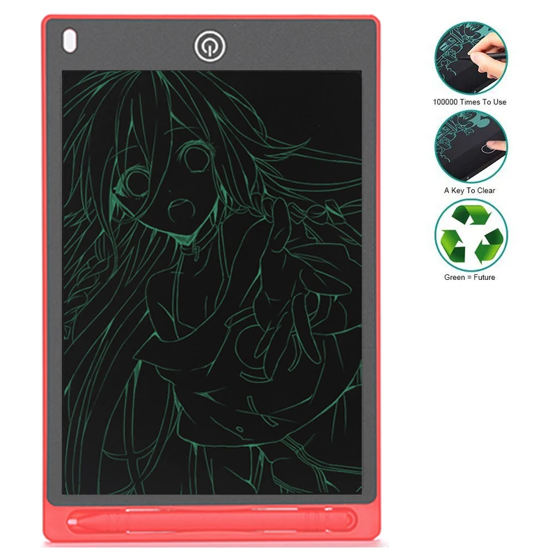 Hot sales 8.5 inch Electronic Writing Pad BD8502 with one key erase button for kids writing