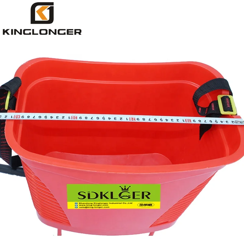 Agriculture Plastic manual hand fertilizer spreader lawn seed spreader for farm