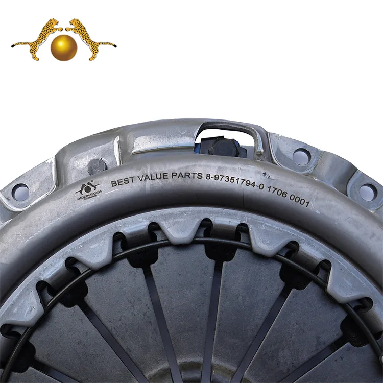 700P 4HK1 Clutch Cover 8973517940 Gearbox MZZ6U MYY6T Push Type 325mm Clutch Plate For ISUZU NNR NPR NQR Light Truck