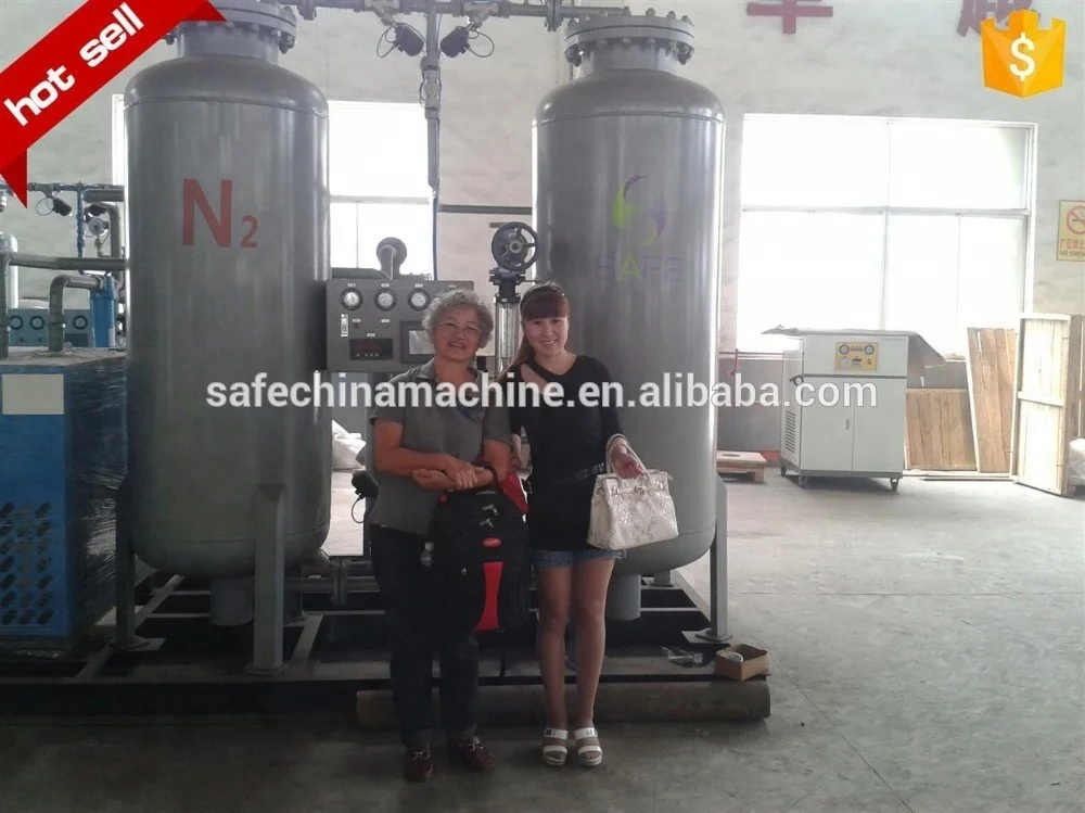 Hypoxia training racing horse and athletes training used nitrogen generator nitrogen gas with Alarm system equipped