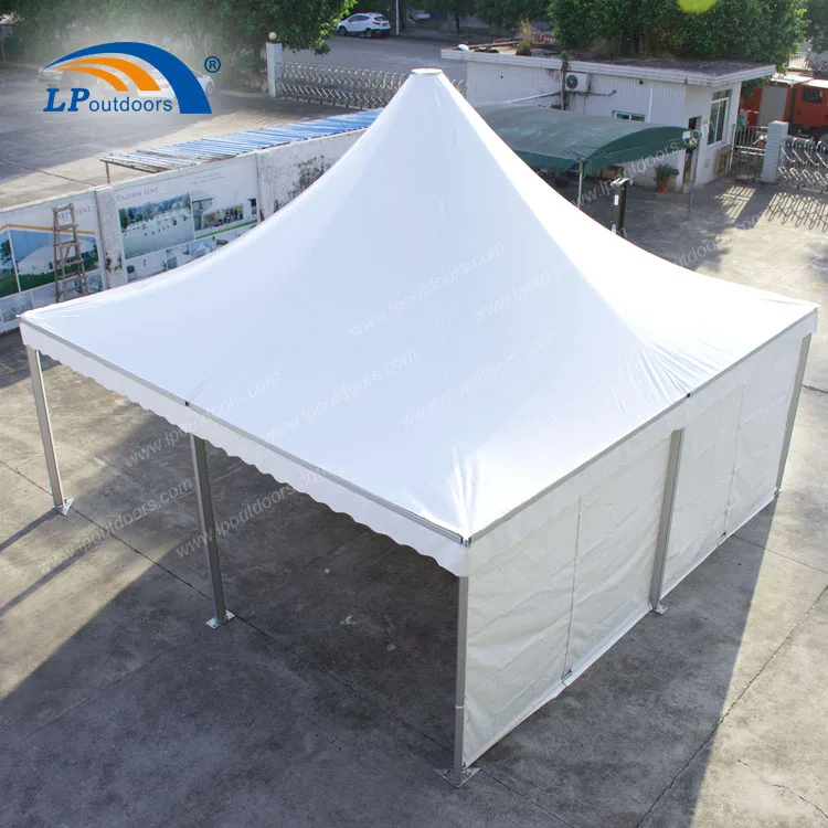 100 people spacious functional gazebo pagoda wedding party tent with side walls glass wall for outdoors event