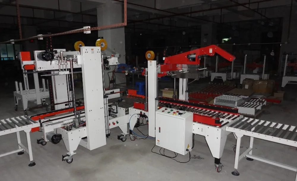 FXJ-AT5050E Fully Automatic random case sealers/taping machine