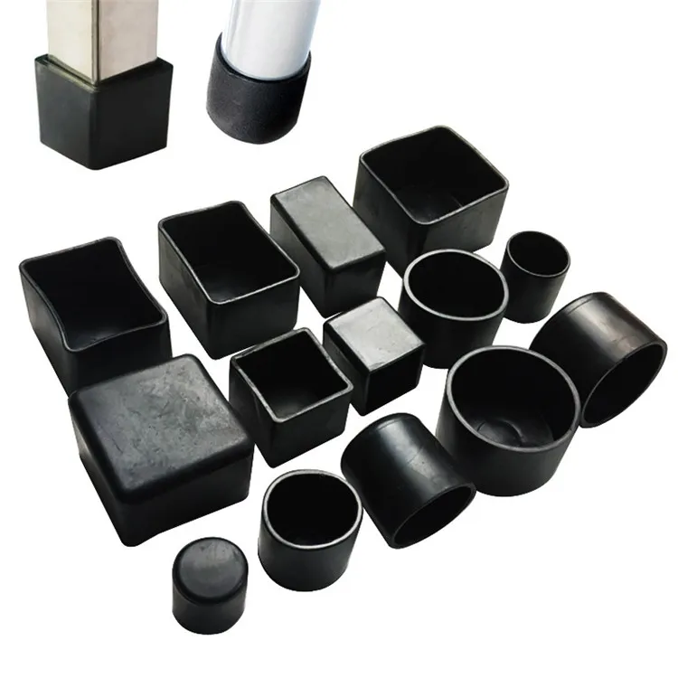 EPDM Rubber Covers for Furniture Foot Table Chair Leg anti-Scrach Cap