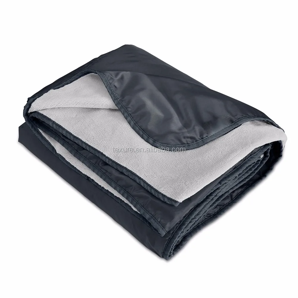 Foldable Outdoor Blanket Waterproof Picnic Rug Beach Camping Mat with Sack