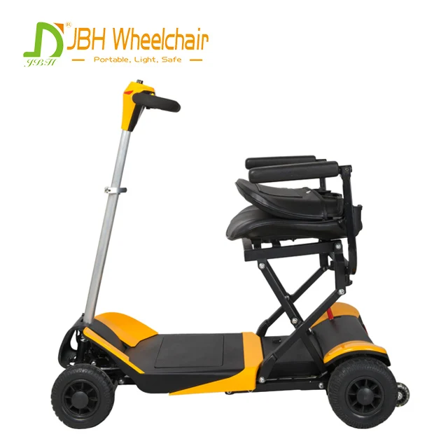 JBH 24V 180W 4 wheel 6km/h foldable electric mobility scooter for elders