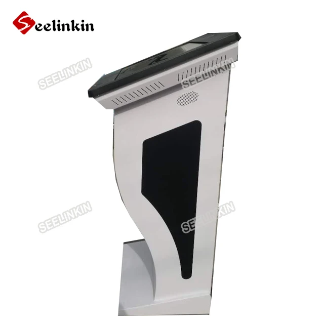 Self-sevice kiosk with A4 printer, fingerprint reader and webcam
