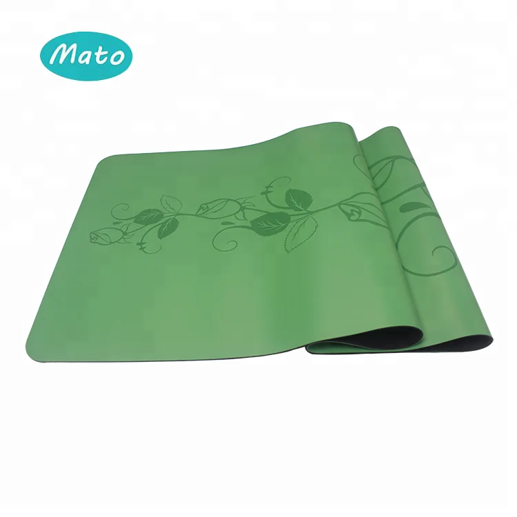 
Manufacturer Wholesale comfortable waterproof rubber pu yoga mat 