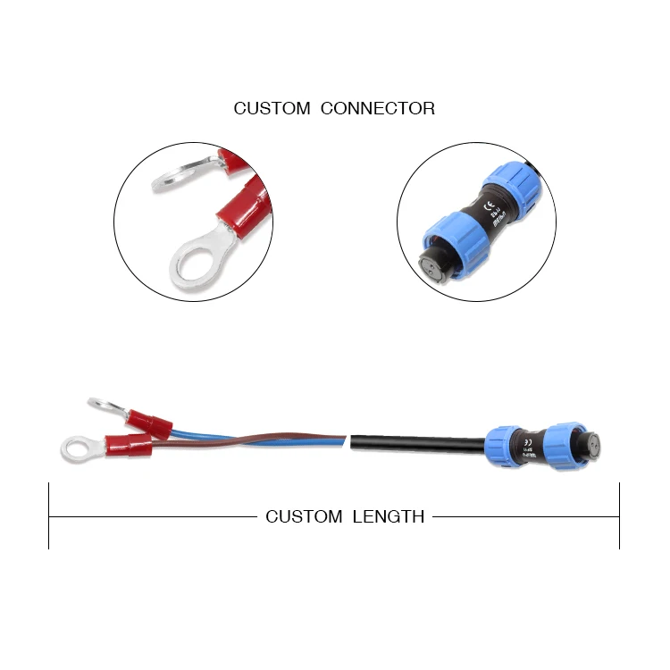 Weipu Ip68 4-6.5Mm Cable Type Female Waterproof Connector Sp1311/S2 Sp1311/S2 Cable