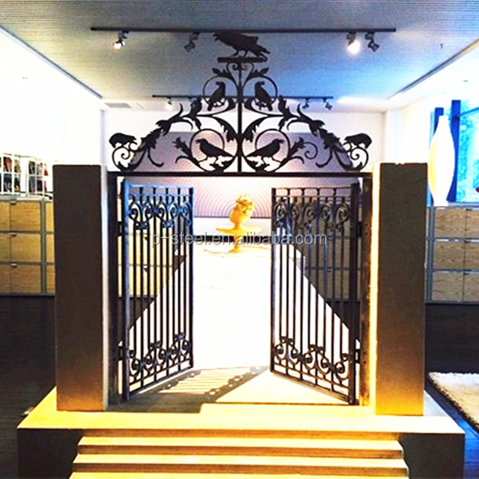 Commercial Steel Metal Customized Fencing, Trellis & Gates Wood Plastic Decorative Garden Fence Design and Customize All Place