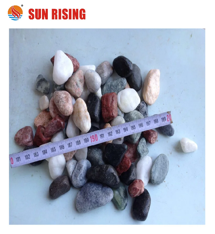 Hot Sales Aquarium River Pebble Stone for home decoration
